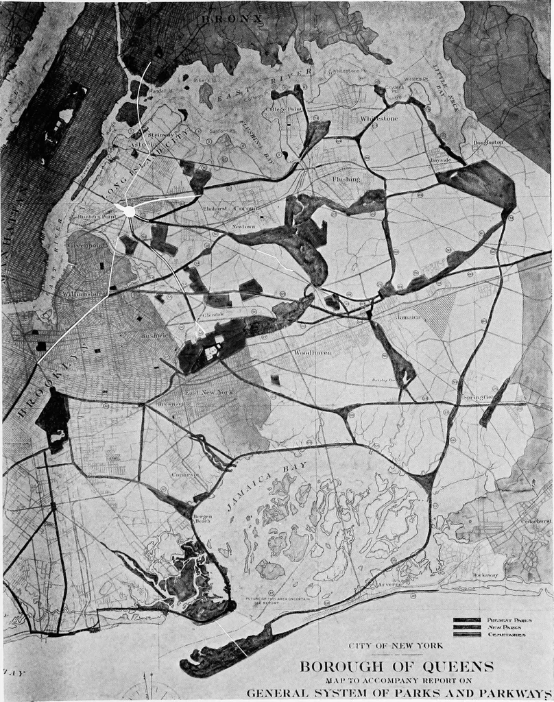 An illustration from The report of the New York City Improvement Commission to ... George B. McClellan, mayor ... and to the Board of aldermen ... MCMVII, 1907, leaf 97