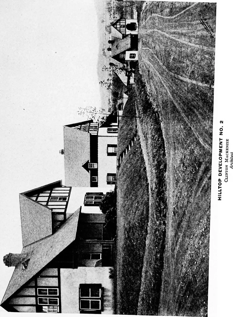 An illustration from Industrial housing, 1920, leaf 30