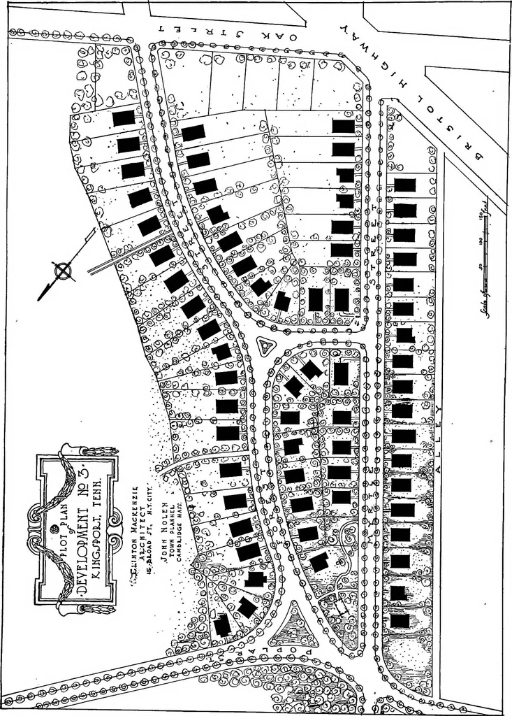 An illustration from Industrial housing, 1920, leaf 37