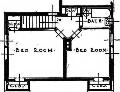 An illustration from Industrial housing, 1920, leaf 41