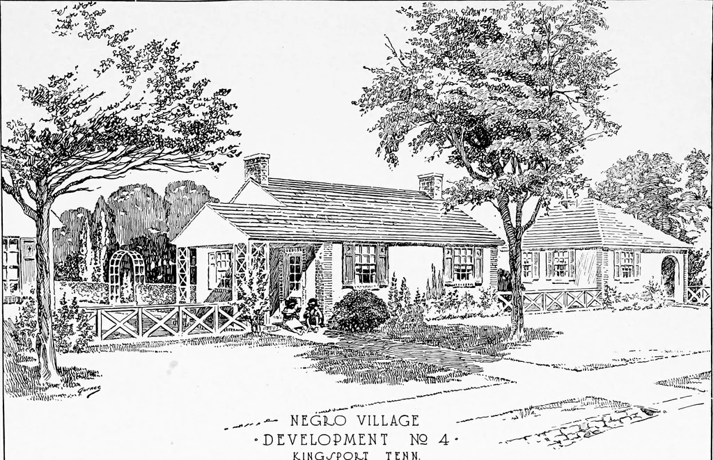 An illustration from Industrial housing, 1920, leaf 46