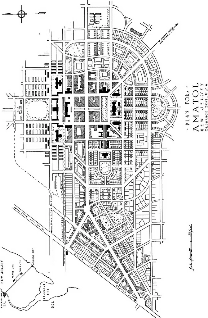 An illustration from Industrial housing, 1920, leaf 53