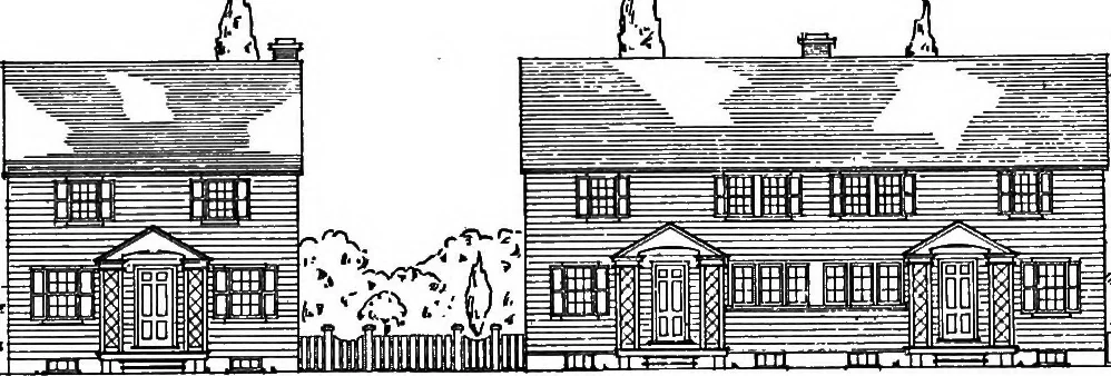 An illustration from Industrial housing, 1920, leaf 65