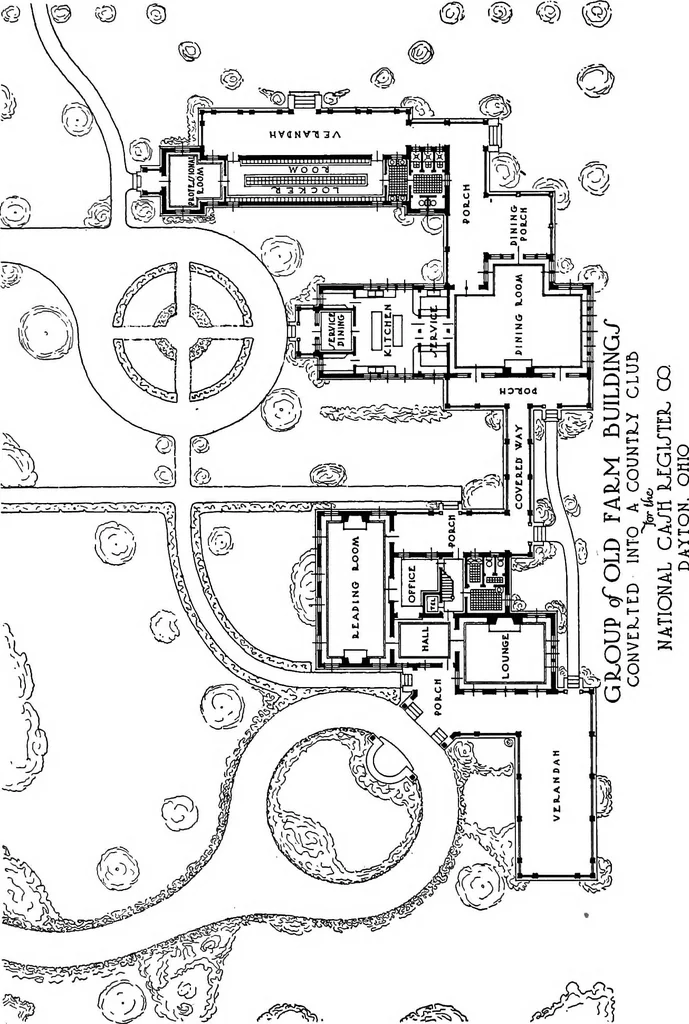 An illustration from Industrial housing, 1920, leaf 69