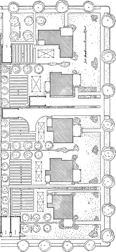 An illustration from Industrial housing, 1920, leaf 75