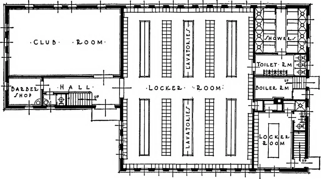 An illustration from Industrial housing, 1920, leaf 77