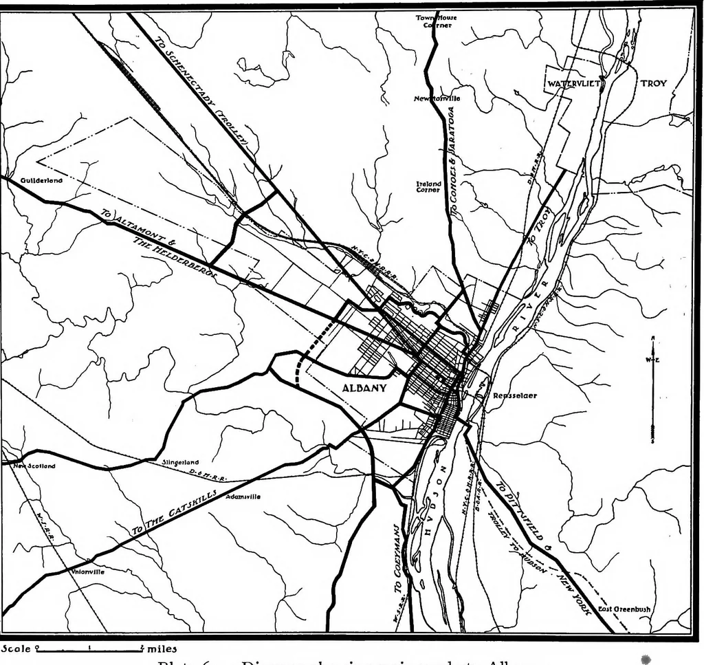 An illustration from Studies for Albany, 1914, leaf 109