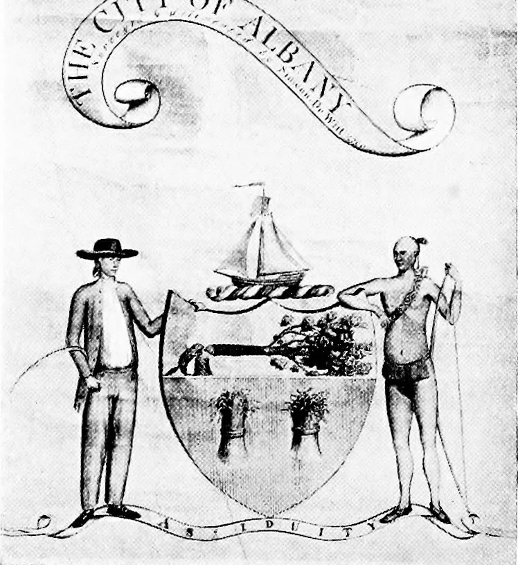 An illustration from Studies for Albany, 1914, leaf 15