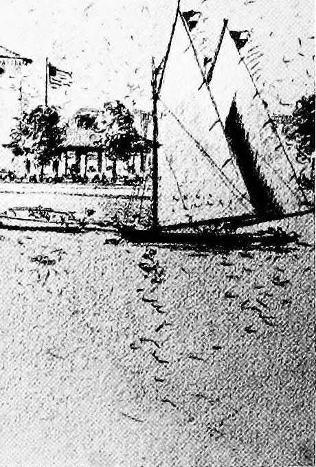 An illustration from Studies for Albany, 1914, leaf 43