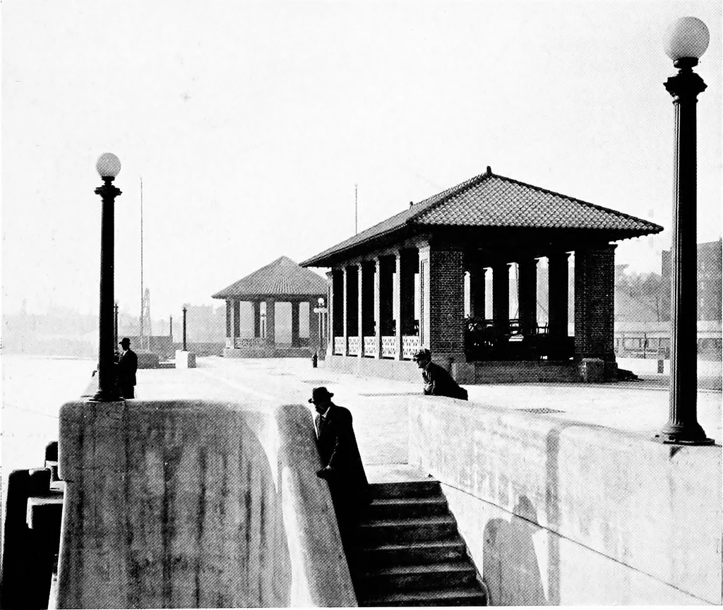 An illustration from Studies for Albany, 1914, leaf 44