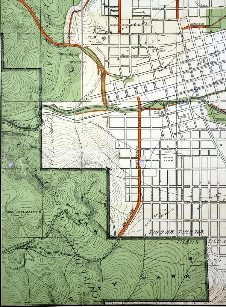 An illustration from The improvement of Boulder, Colorado; report to the City improvement association, 1910, leaf 122
