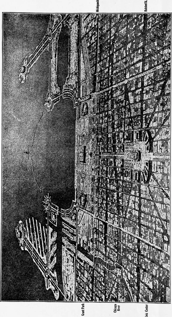 An illustration from Chicago's greatest issue; an official plan, 1911, leaf 11