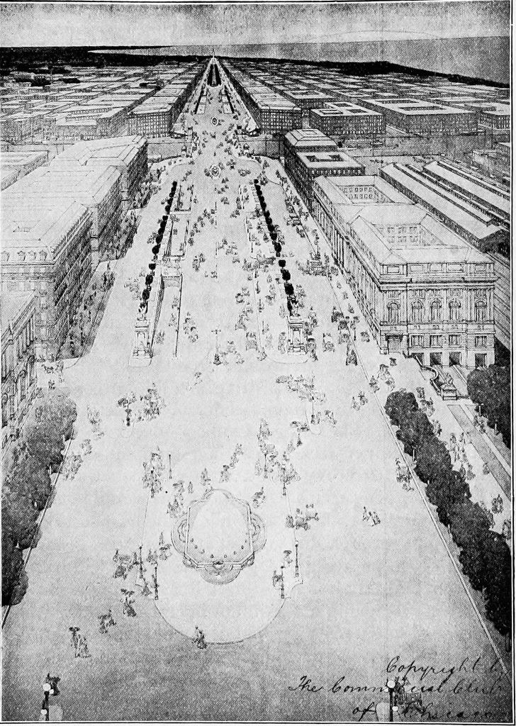 An illustration from Chicago's greatest issue; an official plan, 1911, leaf 29
