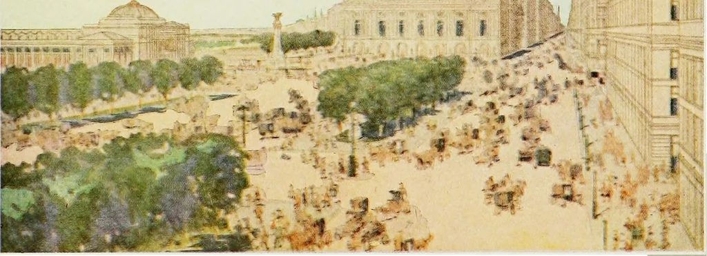 An illustration from Wacker's manual of the plan of Chicago; municipal economy, 1911, leaf 30