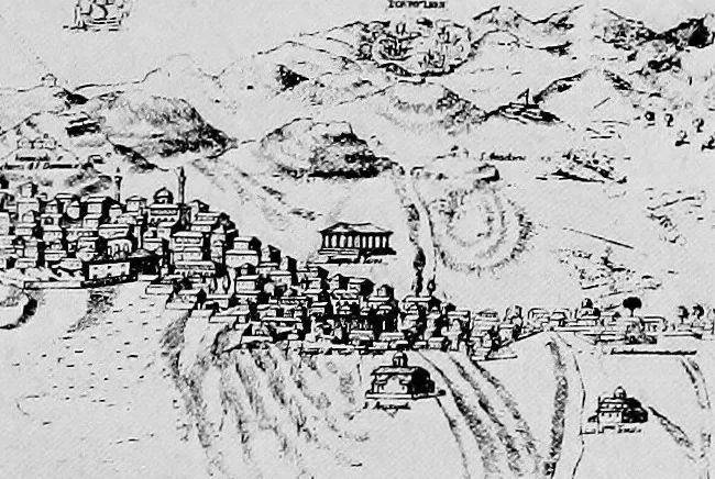 An illustration from Wacker's manual of the plan of Chicago; municipal economy, 1911, leaf 44