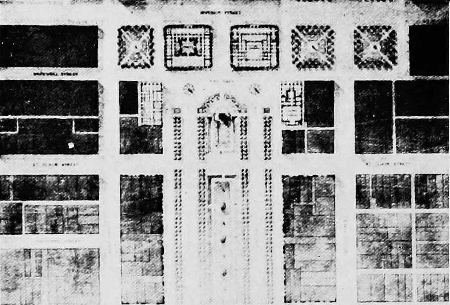 An illustration from Wacker's manual of the plan of Chicago; municipal economy, 1911, leaf 69