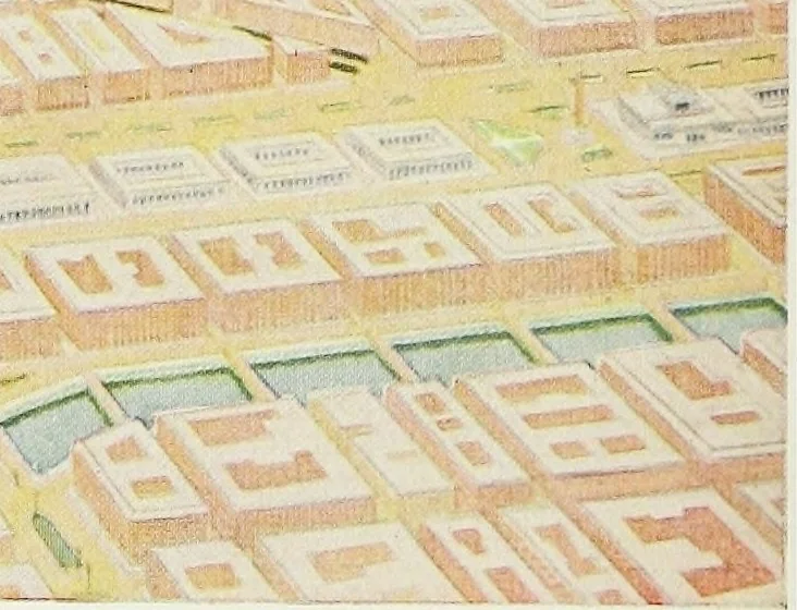 An illustration from Wacker's manual of the plan of Chicago; municipal economy, 1911, leaf 85