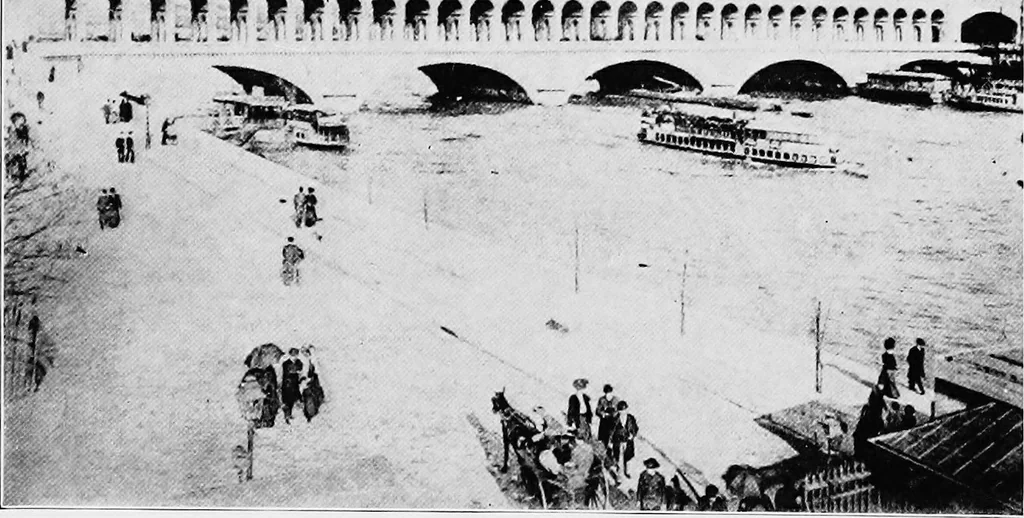 An illustration from Wacker's manual of the plan of Chicago; municipal economy, 1911, leaf 89