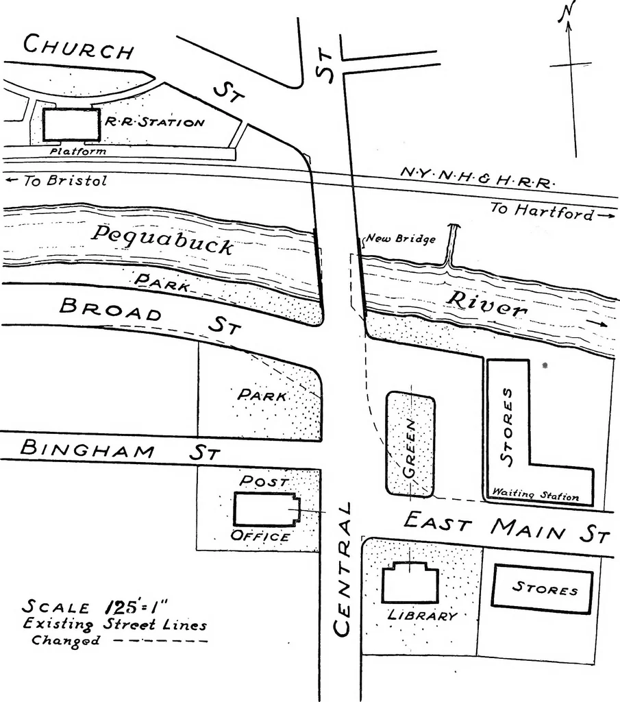 An illustration from Local survey and city planning proposals for Bristol, Conn., 1920, leaf 31