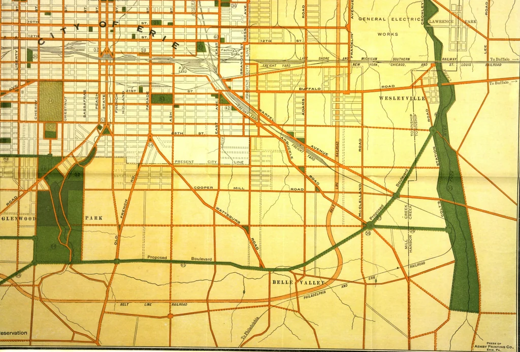 An illustration from Greater Erie : plans and reports for the extension and improvement of the city, 1913, leaf 262