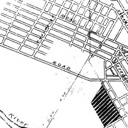 An illustration from The city plan of Flint, Michigan, including the reports of John Nolen, city planner, and Bion J. Arnold, transportation engineer, as approved by the City planning board and accepted by the Common council. George C. Kellar, mayor. Frank D. King, city clerk, 1920, leaf 24