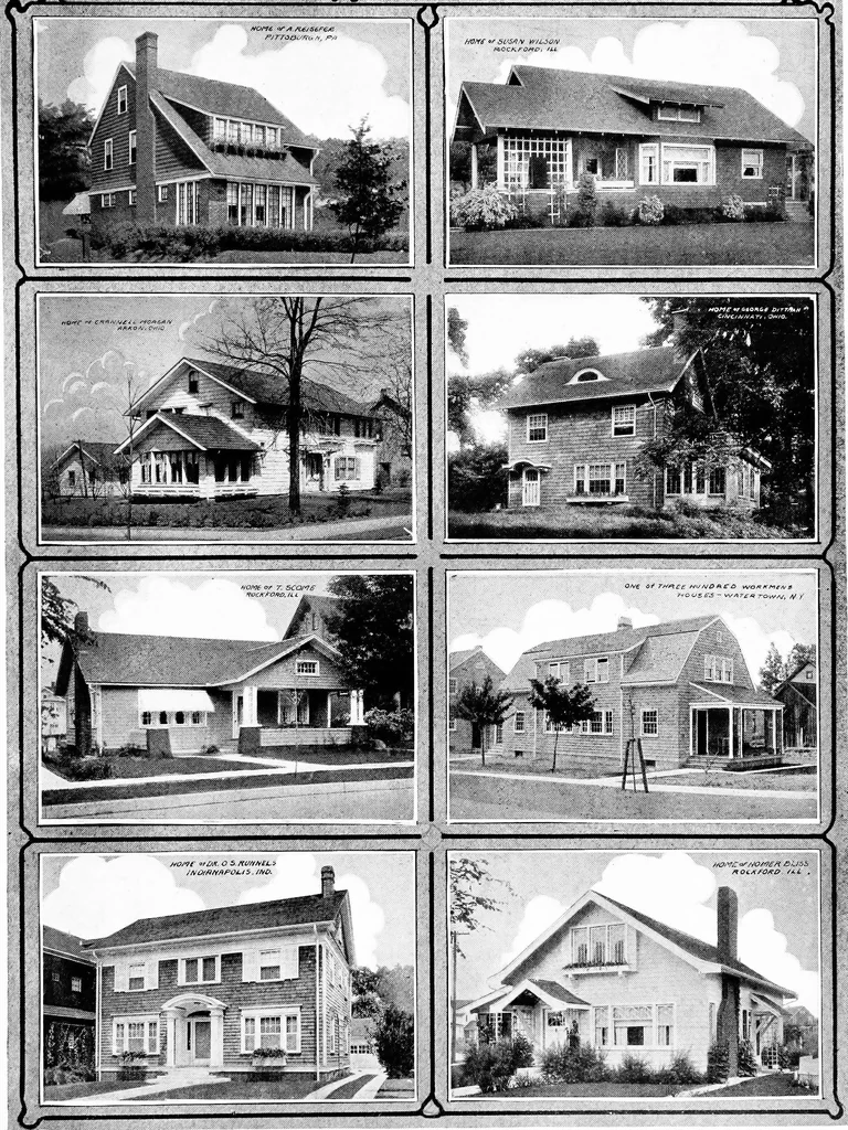 An illustration from The city plan of Flint, Michigan, including the reports of John Nolen, city planner, and Bion J. Arnold, transportation engineer, as approved by the City planning board and accepted by the Common council. George C. Kellar, mayor. Frank D. King, city clerk, 1920, leaf 72