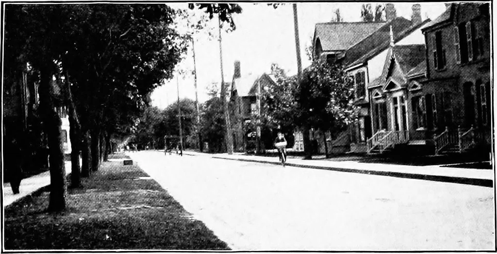 An illustration from Report of Charles Mulford Robinson for Fort Wayne Civic Improvement Association, 1910, leaf 69