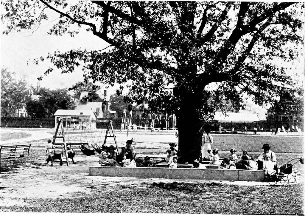 An illustration from Glen Ridge : the preservation of its natural beauty and its improvement as a place of residence, 1909, leaf 35
