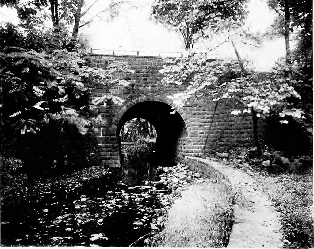 An illustration from Glen Ridge : the preservation of its natural beauty and its improvement as a place of residence, 1909, leaf 9