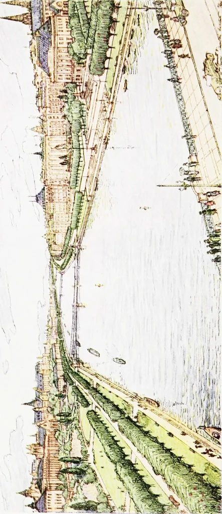 An illustration from City plan of Joliet, 1921, leaf 10