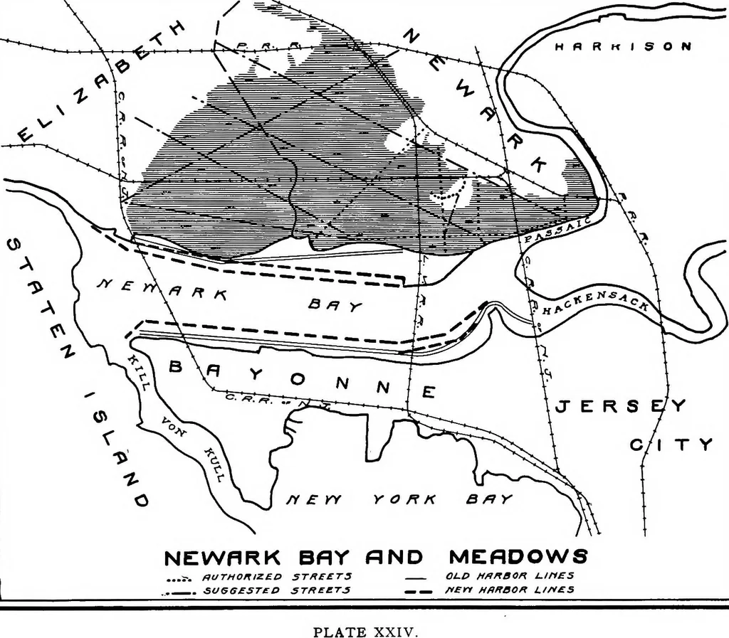 An illustration from City planning for Newark. The City plan commission, Newark, New Jersey, 1913, leaf 118