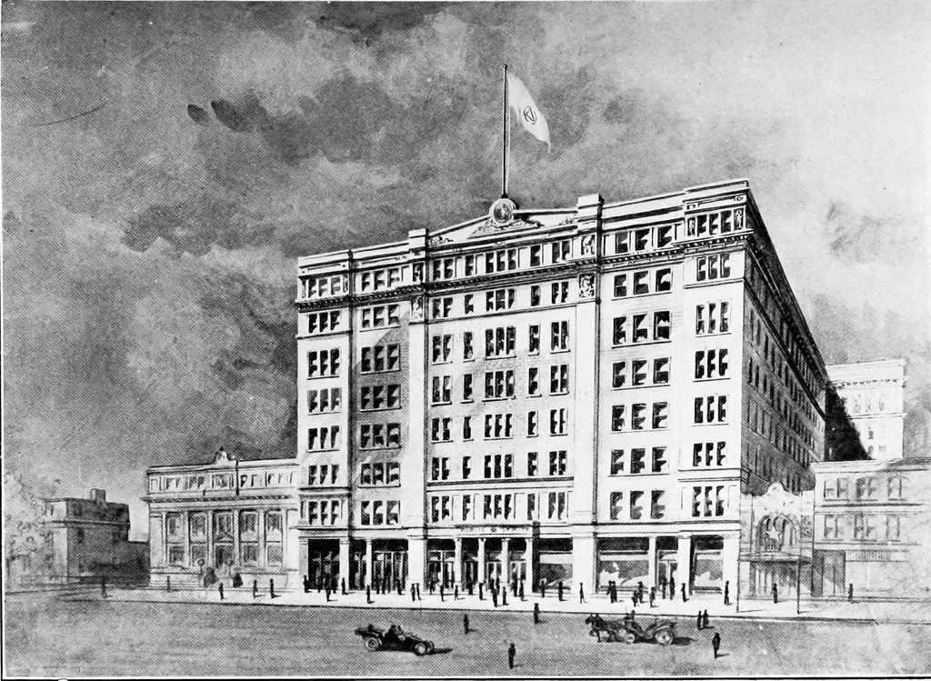 An illustration from City planning for Newark. The City plan commission, Newark, New Jersey, 1913, leaf 154