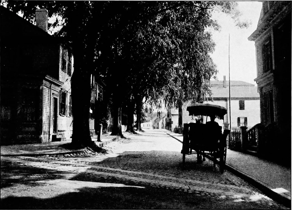 An illustration from Proposed improvements for Newport;, 1913, leaf 20