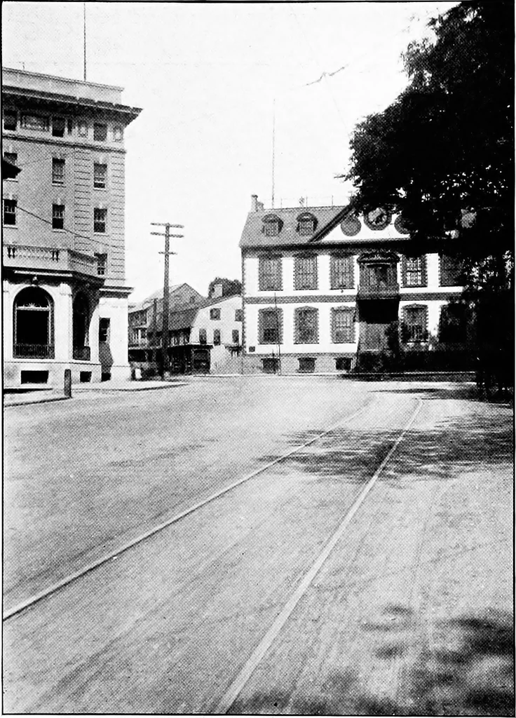 An illustration from Proposed improvements for Newport;, 1913, leaf 21