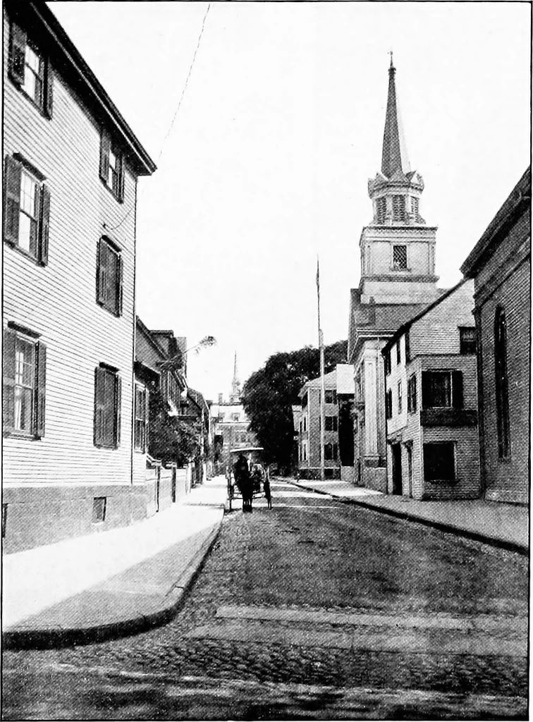 An illustration from Proposed improvements for Newport;, 1913, leaf 22