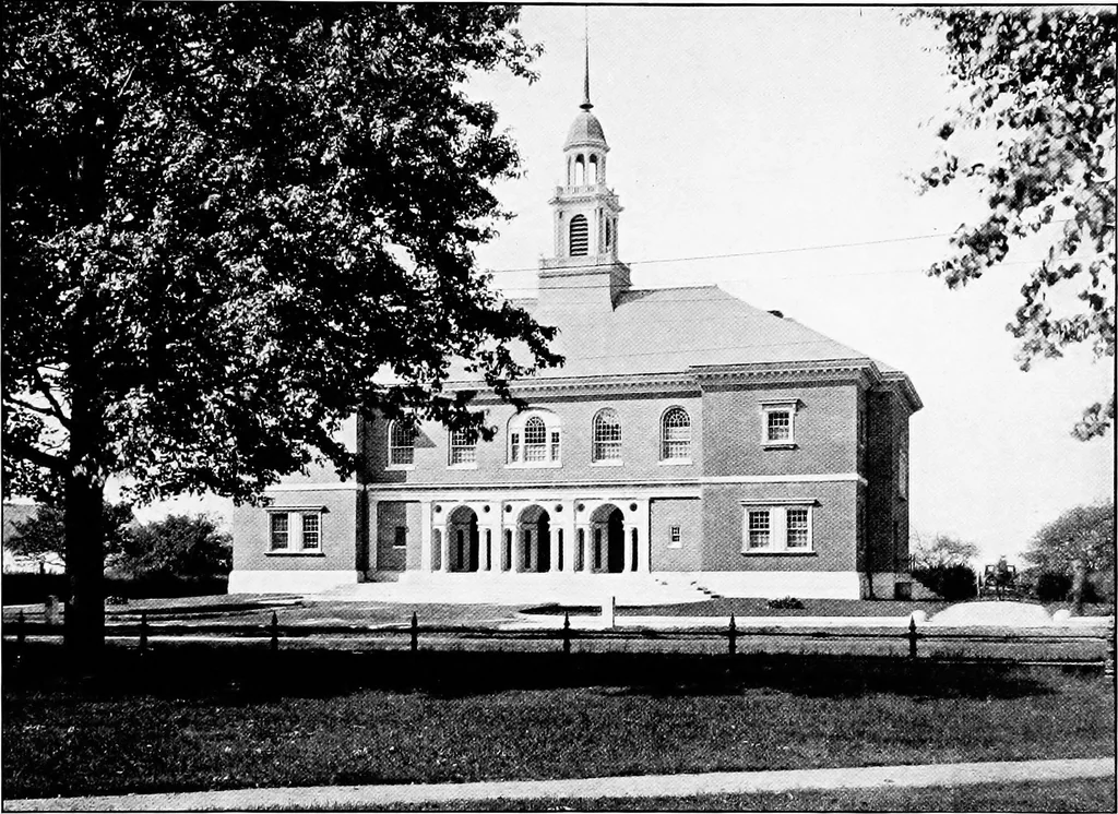 An illustration from Proposed improvements for Newport;, 1913, leaf 24