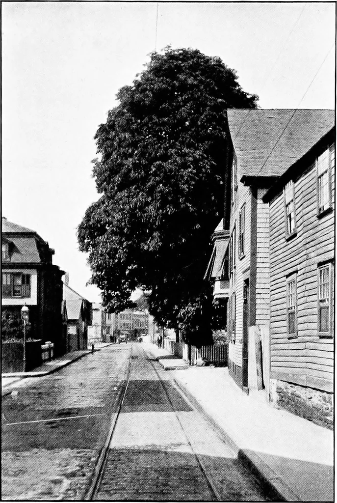An illustration from Proposed improvements for Newport;, 1913, leaf 28