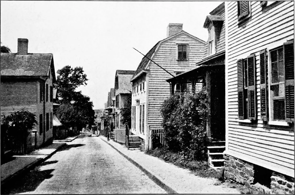 An illustration from Proposed improvements for Newport;, 1913, leaf 46