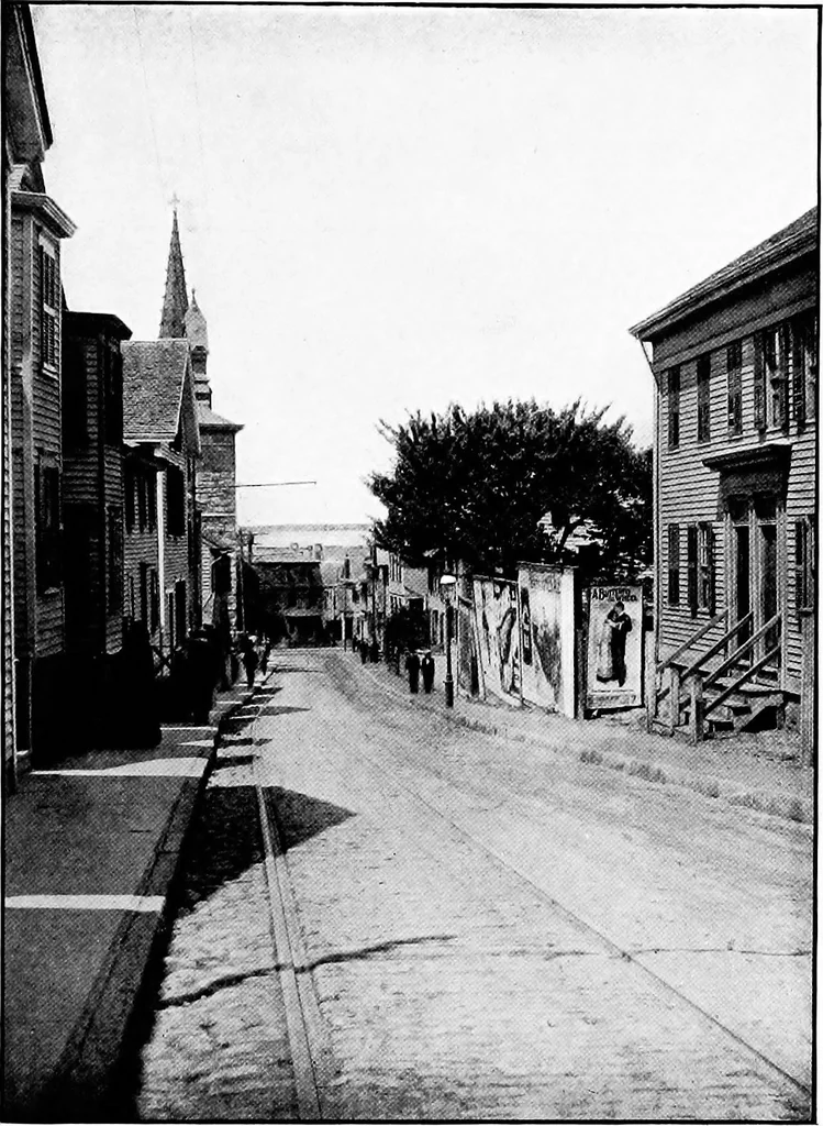 An illustration from Proposed improvements for Newport;, 1913, leaf 64