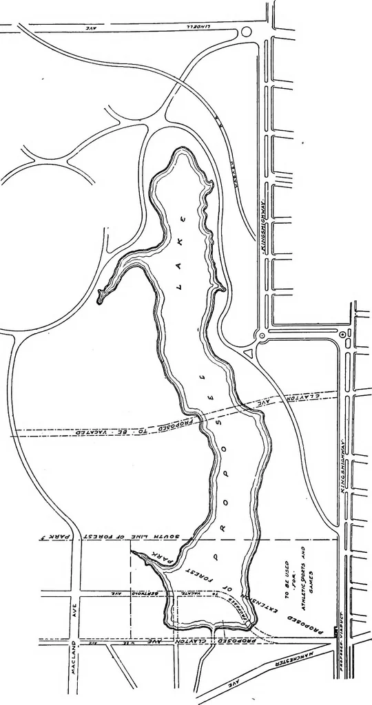 An illustration from Report of the Kingshighway Commission, March 1903, 1903, leaf 26