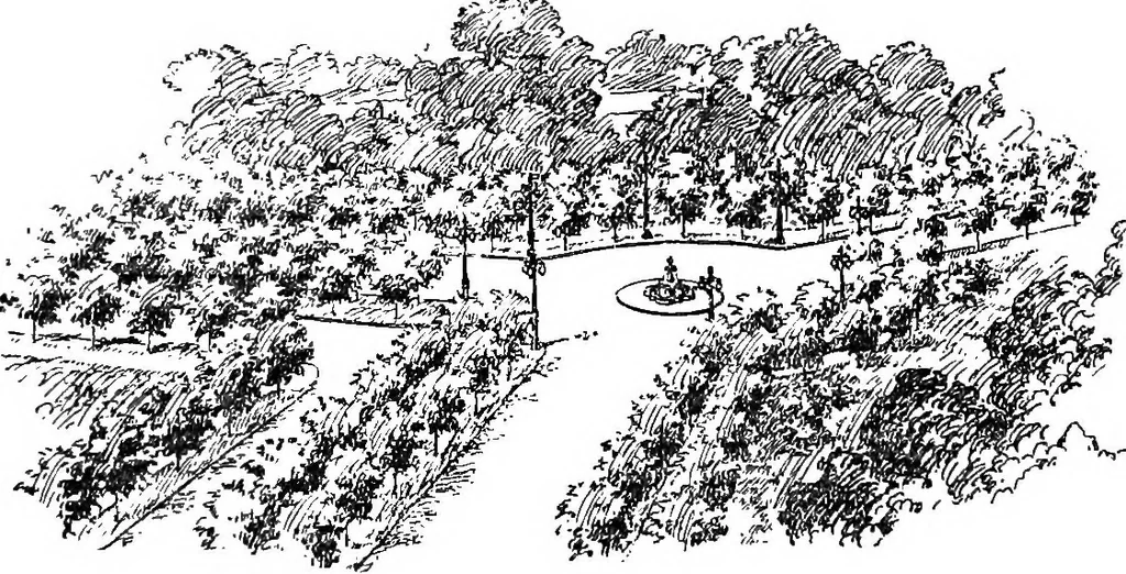An illustration from Report of the Kingshighway Commission, March 1903, 1903, leaf 43