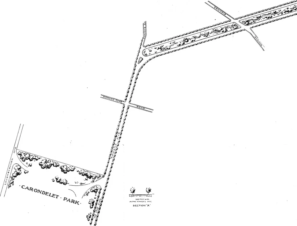 An illustration from Report of the Kingshighway Commission, March 1903, 1903, leaf 58