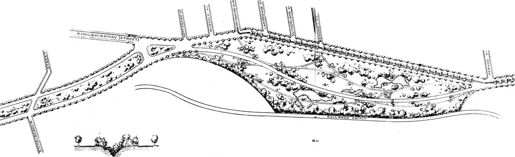 An illustration from Report of the Kingshighway Commission, March 1903, 1903, leaf 59
