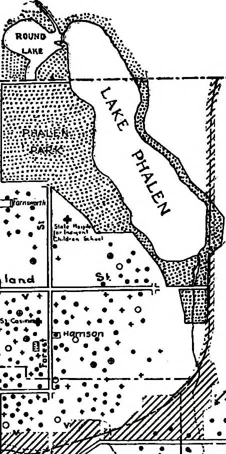 An illustration from Plan of Saint Paul, the capital city of Minnesota, 1922, leaf 79