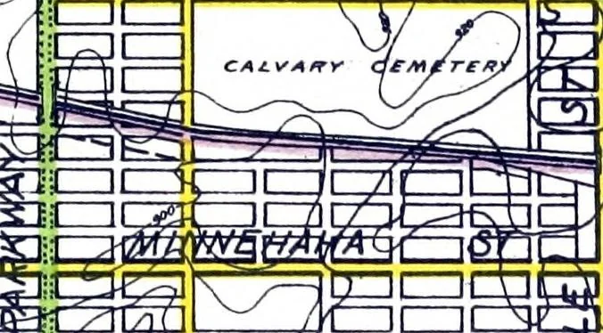 An illustration from Plan of Saint Paul, the capital city of Minnesota, 1922, leaf 92