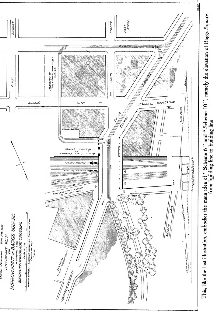 An illustration from Report of the Committee on Improving and Beautifying Utica of the Utica Chamber of Commerce, 1908, leaf 31