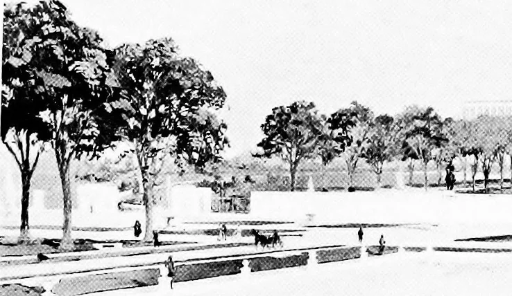 An illustration from The development of Washington with special reference to the Lincoln memorial, 1911, leaf 15