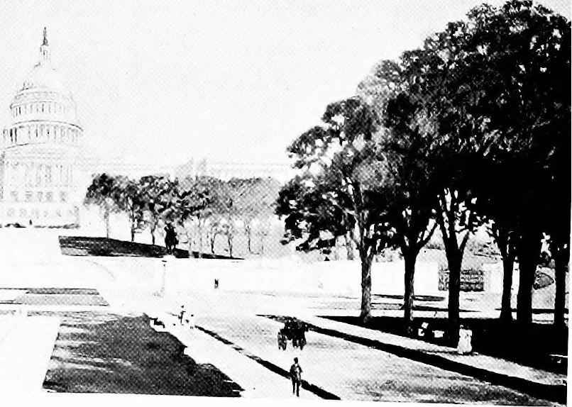 An illustration from The development of Washington with special reference to the Lincoln memorial, 1911, leaf 15