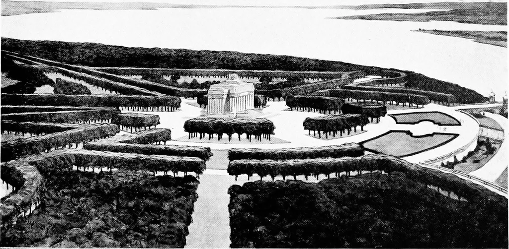 An illustration from The development of Washington with special reference to the Lincoln memorial, 1911, leaf 37