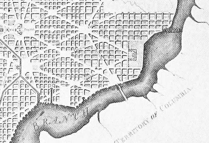 An illustration from The development of Washington with special reference to the Lincoln memorial, 1911, leaf 5
